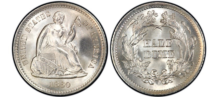 Liberty Seated Half Dimes (1837-1873)